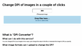 What Convert-dpi.com website looked like in 2018 (5 years ago)