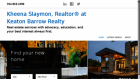 What Charlottemetroareahomes.com website looked like in 2018 (7 years ago)