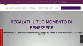 What Centrobenesserelecce.com website looked like in 2018 (5 years ago)