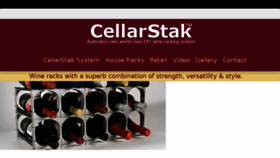 What Cellarstak.com.au website looked like in 2018 (5 years ago)