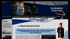 What Commodoreyachtclub.com website looked like in 2018 (5 years ago)