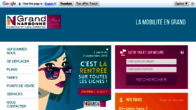 What Citibus.fr website looked like in 2018 (5 years ago)