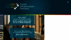 What Crowninfrastructure.govt.nz website looked like in 2018 (5 years ago)