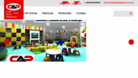 What Colegiopeixoto.com.br website looked like in 2018 (5 years ago)