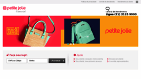 What Comercial.petitejolie.com.br website looked like in 2018 (5 years ago)