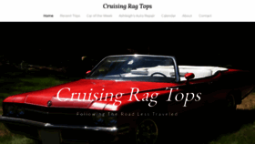 What Cruisingragtops.weebly.com website looked like in 2018 (5 years ago)