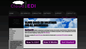 What Cloudbasededi.com website looked like in 2018 (5 years ago)