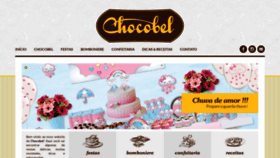 What Chocobel.com.br website looked like in 2018 (5 years ago)
