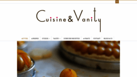What Cuisineetvanity.fr website looked like in 2018 (5 years ago)