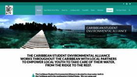What Caribbean-sea.org website looked like in 2018 (5 years ago)