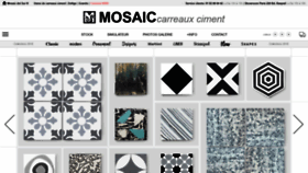 What Carreauxmosaic.com website looked like in 2018 (5 years ago)