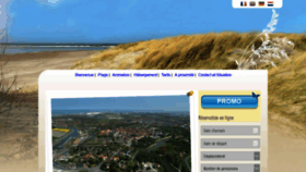 What Camping-des-dunes.com website looked like in 2018 (5 years ago)