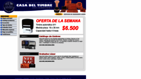What Casadeltimbre.cl website looked like in 2018 (5 years ago)