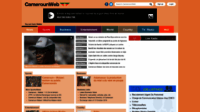 What Cameroonweb.com website looked like in 2018 (5 years ago)