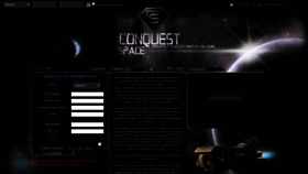 What Conquest-space.fr website looked like in 2018 (5 years ago)