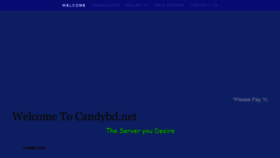 What Candybd.net website looked like in 2018 (5 years ago)