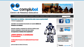 What Complubot.com website looked like in 2018 (5 years ago)