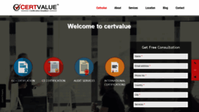 What Certvalue.com website looked like in 2018 (5 years ago)