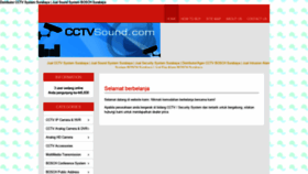 What Cctvsound.com website looked like in 2018 (5 years ago)
