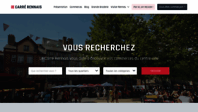 What Carrerennais.fr website looked like in 2018 (5 years ago)