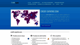 What Credit-expatrie.com website looked like in 2018 (5 years ago)