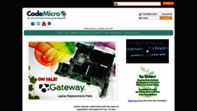 What Codemicro.com website looked like in 2018 (6 years ago)