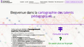 What Cartotalents.fr website looked like in 2018 (5 years ago)