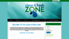 What Cleanandfreshzone.com website looked like in 2018 (5 years ago)