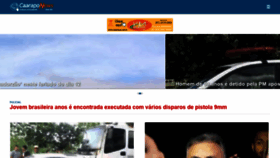 What Caaraponews.com.br website looked like in 2018 (5 years ago)