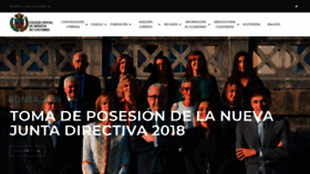 What Comcantabria.es website looked like in 2018 (5 years ago)