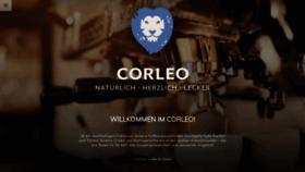 What Cafe-corleo.de website looked like in 2018 (5 years ago)