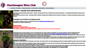 What Charlemagnewineclub.co.uk website looked like in 2018 (5 years ago)