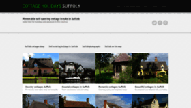 What Cottage-holidays-suffolk.co.uk website looked like in 2018 (5 years ago)