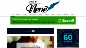 What Colunadonene.com.br website looked like in 2018 (5 years ago)