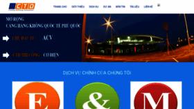 What Ctd.com.vn website looked like in 2018 (5 years ago)
