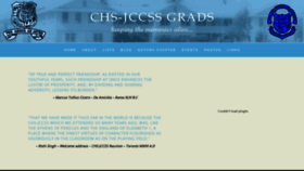 What Chs-jccss.org website looked like in 2018 (5 years ago)