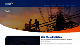 What Chessdigital.co.uk website looked like in 2018 (5 years ago)