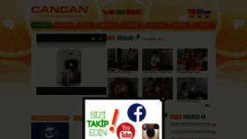 What Cancan.com.tr website looked like in 2018 (5 years ago)
