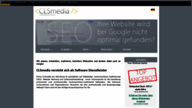 What Clsmedia.de website looked like in 2018 (5 years ago)