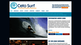 What Cetosurf.com website looked like in 2018 (5 years ago)
