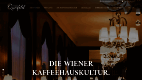 What Cafe-wien.at website looked like in 2018 (7 years ago)