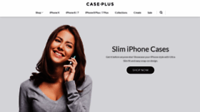 What Case-plus.com website looked like in 2018 (5 years ago)