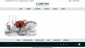 What Camusso.com.pe website looked like in 2018 (5 years ago)