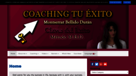 What Coachingtuexito.com website looked like in 2018 (5 years ago)