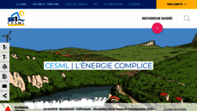 What Cesml.com website looked like in 2018 (5 years ago)