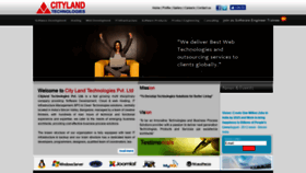 What Citylandtech.com website looked like in 2018 (5 years ago)