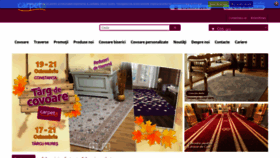 What Carpeta.ro website looked like in 2018 (6 years ago)