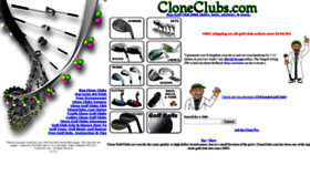 What Cloneclubs.com website looked like in 2018 (5 years ago)