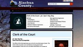 What Clerk-alachua-fl.org website looked like in 2018 (5 years ago)