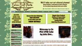 What Calicocraftparts.co.uk website looked like in 2018 (5 years ago)